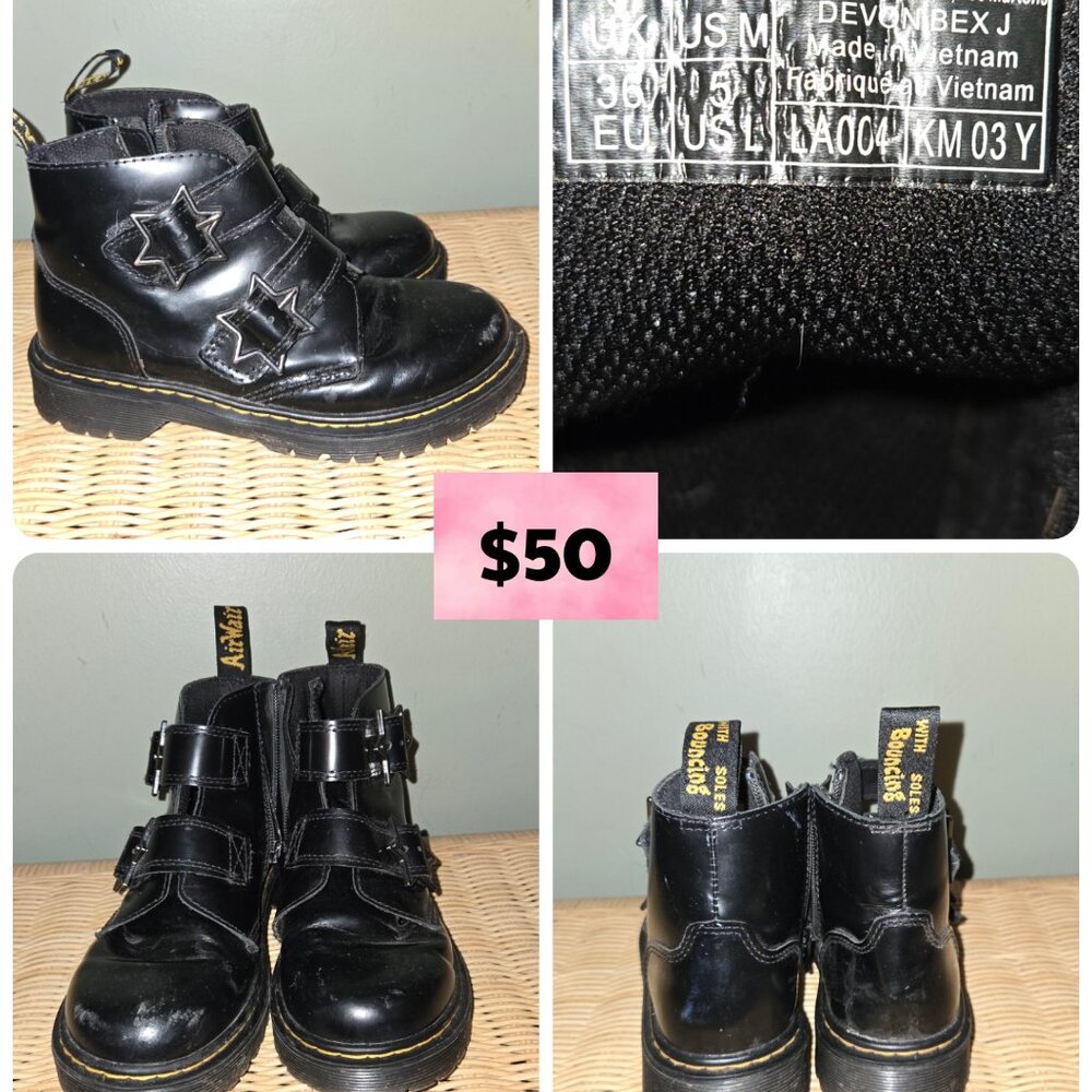 Dr. Martens black boots